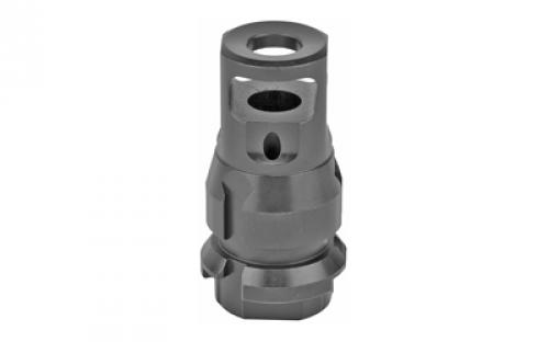 Dead Air Armament Key Mount, Muzzle Brake, Black, 5/8X24 Threads, .38 Bore DA111