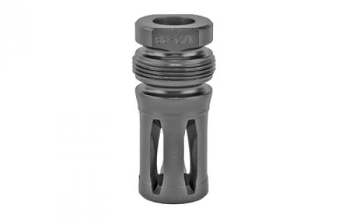 Dead Air Armament Flash Hider, Black, 1/2X28, Fits Dead Air Xeno DA121