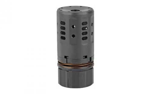 Dead Air Armament Pyro 2.0 Enhanced Muzzle Brake, Fits Dead Air Key Brake or Flash Hider, Black DA202A