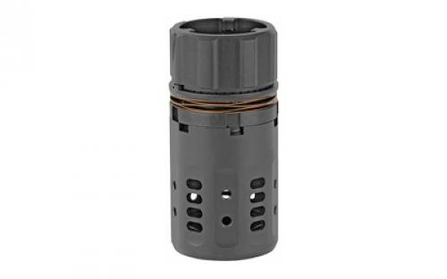 Dead Air Armament Pyro 2.0 Enhanced Muzzle Brake, Fits Dead Air Key Brake or Flash Hider, Black DA202A