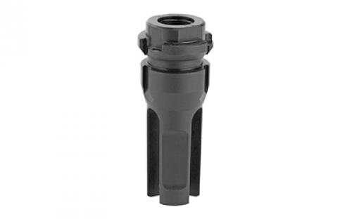 Dead Air Armament Key Mount Flash Hider, 5/8 x 24 RH, Black Finish DA302