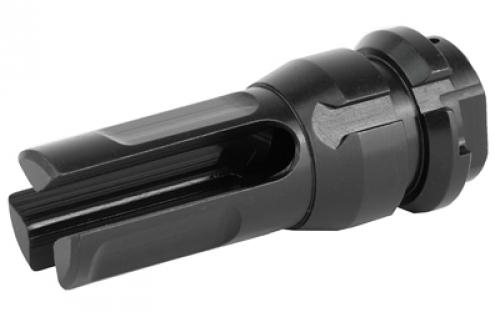 Dead Air Armament Key Mount Flash Hider, M15x1, Black Finish DA304
