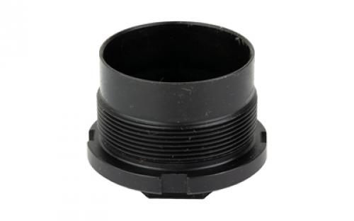 Dead Air Armament Ghost Fixed Mount, 1/2 x 28 RH, Black Finish DA410