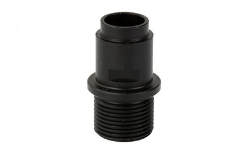 Dead Air Armament Thread Adapter, 1/2 x 28 RH, Fits Walther P22, Black Finish DA419