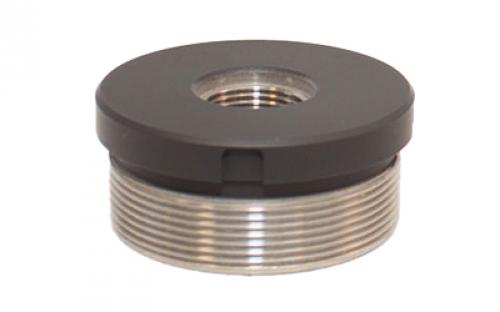 Energetic Armament Direct Thread Adapter, 5/8-24 Direct Threads, 1.375x24 Suppressor Threads, Stainless Steel, Cerakote Finish, Black EA27