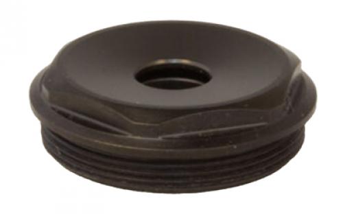 Energetic Armament Ultralight, 7.62mm Titanium End Cap, For Vox Suppressor, DLC Finish, Black EA32