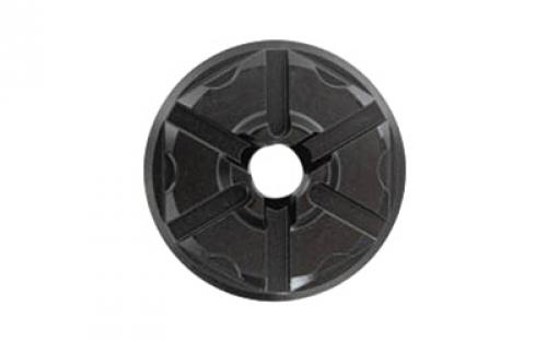 Energetic Armament Flash Hider End Cap, 5.56, Machined from Stainless Steel, Nitride Finish, Black EA38