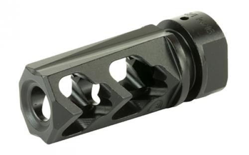 Fortis Manufacturing, Inc. Muzzle Brake, 9MM, 1/2X36, Black Finish 9MM-MB-BLK-36