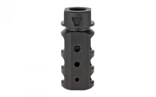 Fortis Manufacturing, Inc. RED Muzzle Brake, 5.56MM, Fits AR15, Black Finish AR15-RED-M2-BLK