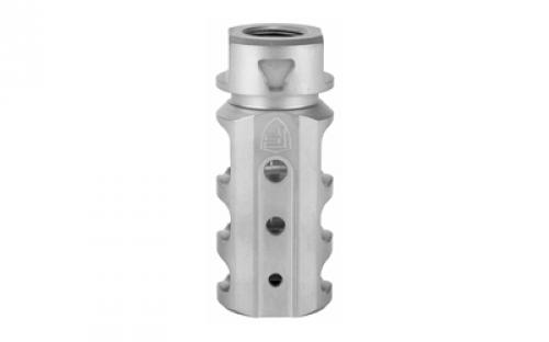 Fortis Manufacturing, Inc. RED Muzzle Brake, 5.56MM, Fits AR15, Stainless Finish AR15-RED-M2-SS
