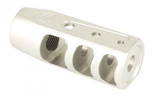 Fortis Manufacturing, Inc. RED Muzzle Brake, 5.56MM, Stainless Steel Finish F-REDSS