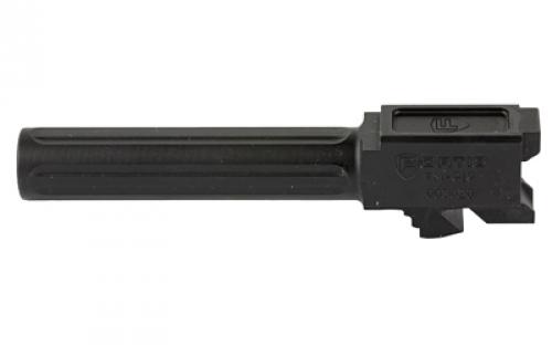 Fortis Manufacturing, Inc. Match Grade Barrel, For Glock, 9MM, 4", Fits Glock 19 Gen 1-5 and 19X, Black Nitride Finish FM-G19-BLK