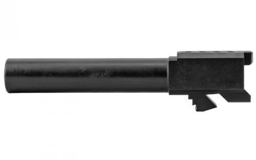 Grey Ghost Precision GGP-19, Match Grade Barrel, Fits Glock 19 Gen3-4, 9MM, 416R Stainless Steel, Black Nitride Finish BARREL-G19-NT-BN