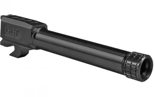 Grey Ghost Precision GGP320 Compact, Match Grade Barrel, Fits Sig Sauer P320 Compact, 9MM, Threaded, 1/2 x 28 RH, 416R Stainless Steel, Black Nitride Finish BARREL-P320C-T-BN