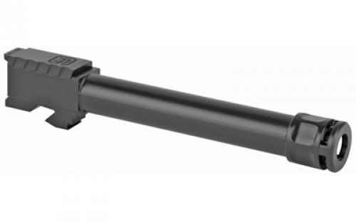 Griffin Armament ATM, Fits Glock 17 Gen 3/4, 9MM, 5" Threaded Stainless Steel Barrel, Black Nitride Finish, 1/2X28 Threads, Includes Micro Carry Comp GAG17G4TB