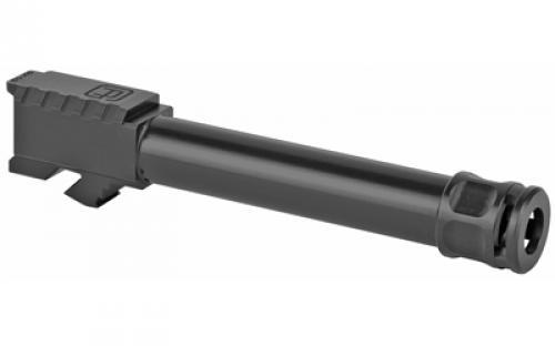 Griffin Armament ATM, Fits Glock 19 Gen 3/4, 9MM, 4.5" Threaded Stainless Steel Barrel, Black Nitride Finish, 1/2X28 Threads, Includes Micro Carry Comp GAG19G4TB
