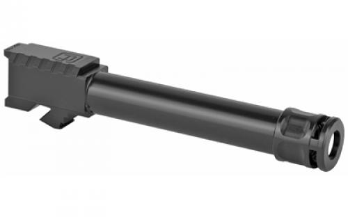 Griffin Armament ATM, Fits Glock 19 Gen 5, 9MM, 4.5" Threaded Stainless Steel Barrel, Black Nitride Finish, 1/2X28 Threads, Includes Micro Carry Comp GAG19G5TB