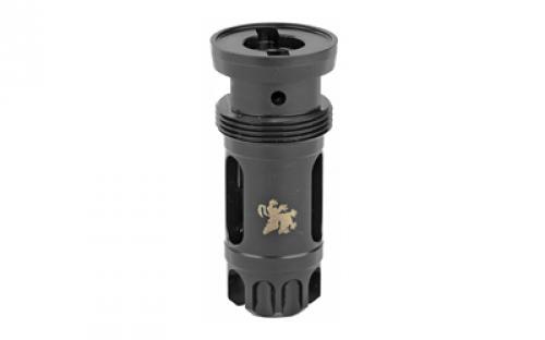 Griffin Armament Flash Compensator, 1/2 x 28 RH, 556NATO, Black Finish TFC556-12
