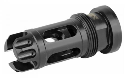 Griffin Armament Flash Compensator, 1/2 x 28 RH, 556NATO, Black Finish TFC556-12