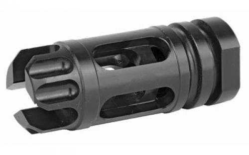 Griffin Armament M4SD Flash, Compensator, 556NATO, Black, 1/2X28, Griffin M4SD Series of Silencers XHP556FC
