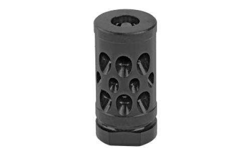 Hiperfire Hipercomp Gen2, 9MM, Black, Threaded 1/2-28, Includes Crush Washer HPC9MMG2