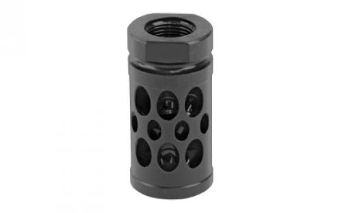 Hiperfire Hipercomp Gen2, 9MM, Black, Threaded 1/2-28, Includes Crush Washer HPC9MMG2