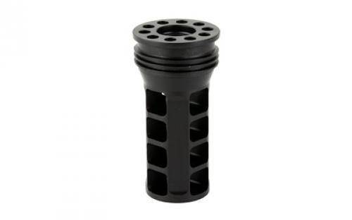 HUXWRX Safety Company Muzzle Brake-QD, 223 Remington/556NATO, Black, 1/2X28, Fits HuxWrx/OSS Suppressors 1599