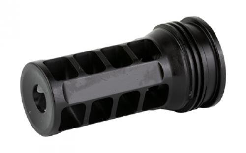 HUXWRX Safety Company Muzzle Brake-QD, 7.62MM, Black, 1/2X28, Fits HuxWrx/OSS Suppressors 1628