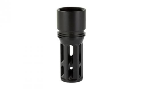 HUXWRX Safety Company Flash Hider-QD, 7.62MM, Black, M26X1.5 LH, Fits HuxWrx/OSS Suppressors 1912