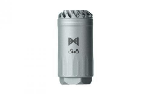 HUXWRX Safety Company Blastphemy, Blast Diverter, Glacier Gray, Fits HuxWrx Muzzle Device 2655
