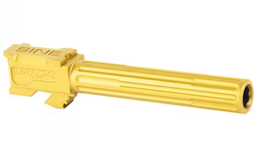 LanTac USA LLC 9INE, Barrel, 9MM, Bronze, 1:10, Fluted, Fits Glock 17 01-GB-G17-NTH-BRNZ