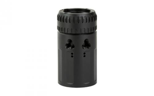 LanTac USA LLC BMD Gen2 (Blast Mitigation Device), 223 Rem/556NATO, Includes A2 Mounting Collar, Black Color 01-MD-A2-BMD-COMP