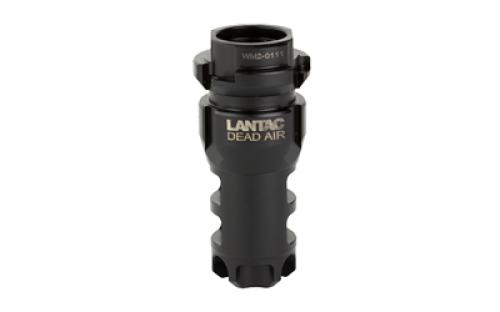 LanTac USA LLC Dragon Muzzle Brake, 300 Blackout, 2.3" Length, Black, 5/8-24 TPI, Fits Dead Air KEYMO Wolfman DGN300B-WM