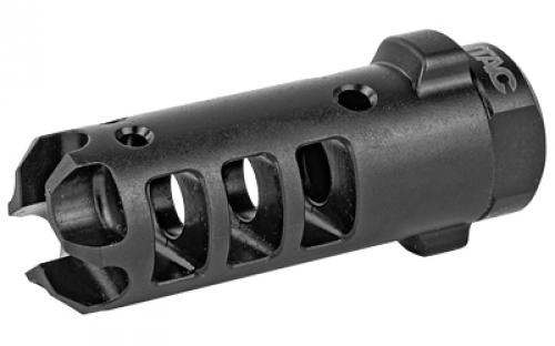 LanTac USA LLC .223/556 Dragon Muzzle Brake W/Quick Detach GemTech Mount, Hardened Milspec Steel, Nitride, AR Rifles, 1/2X28 DGN556B-QM