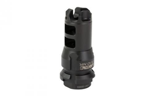 LanTac USA LLC Dragon Muzzle Brake, 223 Remington/556NATO, 2.3 Length, Black, 1/2x28 TPI, Fits Dead Air KEYMO Wolfman DGN556B-WM