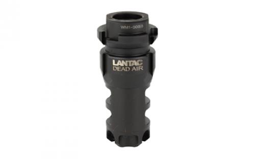 LanTac USA LLC Dragon Muzzle Brake, 223 Remington/556NATO, 2.3" Length, Black, 1/2x28 TPI, Fits Dead Air KEYMO Wolfman DGN556B-WM