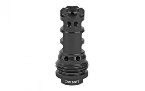 LanTac USA LLC Dragon, Muzzle Brake, ASR Quick Mount Suppressor Adapter, 308 Winchester, Nitride, Hardened Milspec Steel, Black DGN762B-ASR