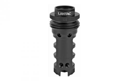 LanTac USA LLC Dragon, Muzzle Brake, ASR Quick Mount Suppressor Adapter, 308 Winchester, Nitride, Hardened Milspec Steel, Black DGN762B-ASR