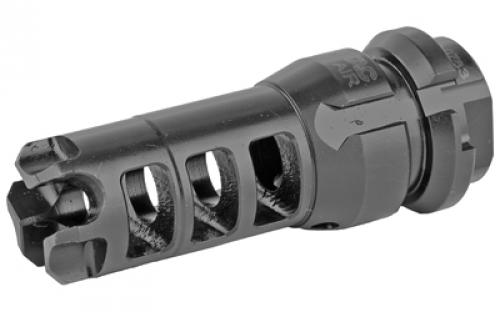 LanTac USA LLC Dragon, Muzzle Brake, 308WIN/762NATO, Black Color, With Dead Air Sandman KEYMO Suppressor Mount, Includes Timing Shim DGN762B-DA