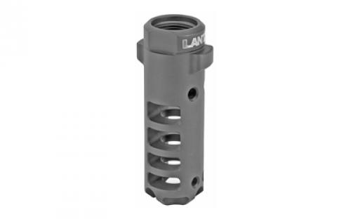 LanTac USA LLC Dragon, QD For GemTech, Muzzle Brake, 308 Winchester, Black, Hardened Milspec Steel, AR, Nitride DGN762B-QM
