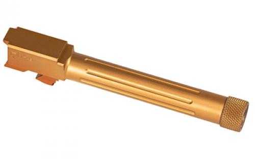 Lone Wolf Distributors AlphaWolf Barrel, 9mm, 5.3 Threaded Barrel, 1/2X28 Thread Pitch, For 3rd and 4th Generation Glock 17, PVD Finish, Copper AW-17TH-Copper