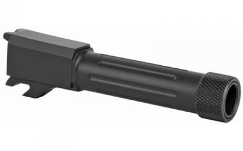 Lone Wolf Distributors AlphaWolf Threaded/Fluted Barrel, 45 ACP, 3.9", Salt Bath Nitride Finish,  Fits S&W M&P Shield 45 AW-SWS45TH