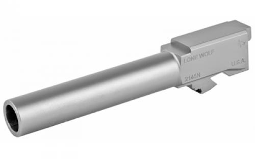 Lone Wolf Distributors AlphaWolf Barrel, 45 ACP. 4.60, Matte Stainless Steel Finish, Fits Glock 21 LWD-2145N