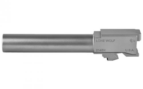 Lone Wolf Distributors AlphaWolf Barrel, 45 ACP. 4.60", Matte Stainless Steel Finish, Fits Glock 21 LWD-2145N