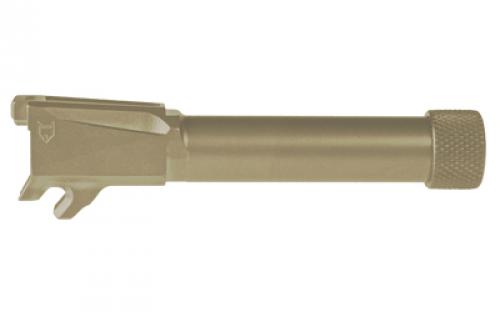 Lone Wolf Distributors Dawn 365 Barrel, 9mm, 3.77 Threaded Barrel, 1/2X28 Thread Pitch, PVD Finish, Flat Dark Earth LWD-365-FDE-TH