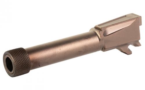 Lone Wolf Distributors Dawn 365 Barrel, 9mm, 3.77 Threaded Barrel, 1/2X28 Thread Pitch, PVD Finish, Bronze LWD-365-ORB-TH