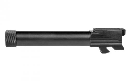 Lone Wolf Distributors Dusk19 Barrel, 9MM, 4.6 Threaded Barrel, 1/2X28 Thread Pitch, For 3rd and 4th Generation Glock 19, PVD Finish, Black LWD-Dk-19TH-Blk