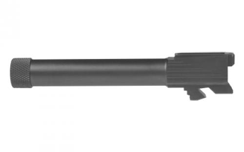 Lone Wolf Distributors Dusk19 Barrel, 9MM, 4.6 Threaded Barrel, 1/2X28 Thread Pitch, For 3rd and 4th Generation Glock 19, PVD Finish, Gray LWD-Dk-19TH-GG