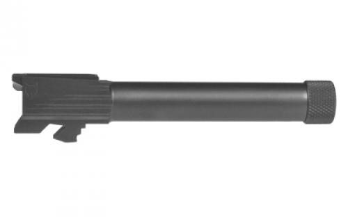 Lone Wolf Distributors Dusk19 Barrel, 9MM, 4.6" Threaded Barrel, 1/2X28 Thread Pitch, For 3rd and 4th Generation Glock 19, PVD Finish, Gray LWD-Dk-19TH-GG