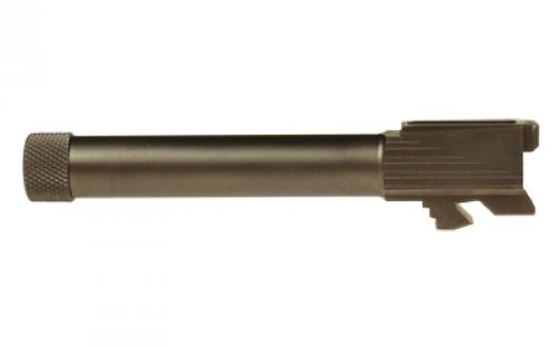 Lone Wolf Distributors Dusk19 Barrel, 9MM, 4.6 Threaded Barrel, 1/2X28 Thread Pitch, For 3rd and 4th Generation Glock 19, PVD Finish, Bronze LWD-Dk-19TH-ORB